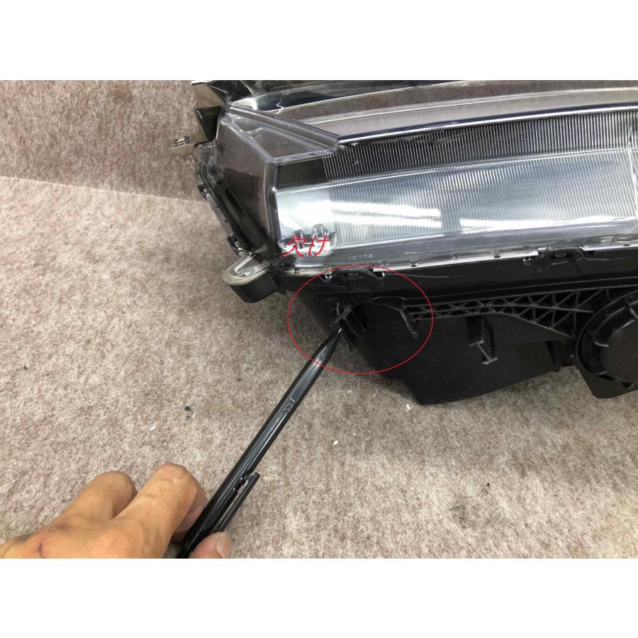 磨き済み オデッセイ RC1 後期 純正 左 ヘッドライト LED STANLEY