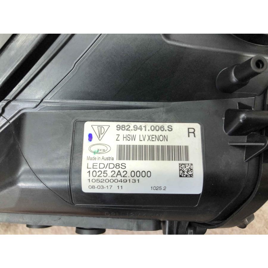 ポルシェ ケイマン 718 982 ボクサー ヘッドライト HID 右 右側