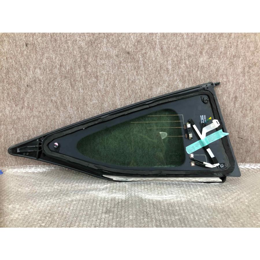 レクサス RC USC10 純正 左 リア クォーター ガラス 三角 43R−005844