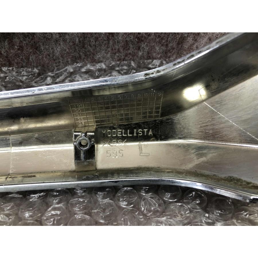 モデリスタ ZVW51 ZVW55 後期 プリウス純正 リアスポイラー メッキ