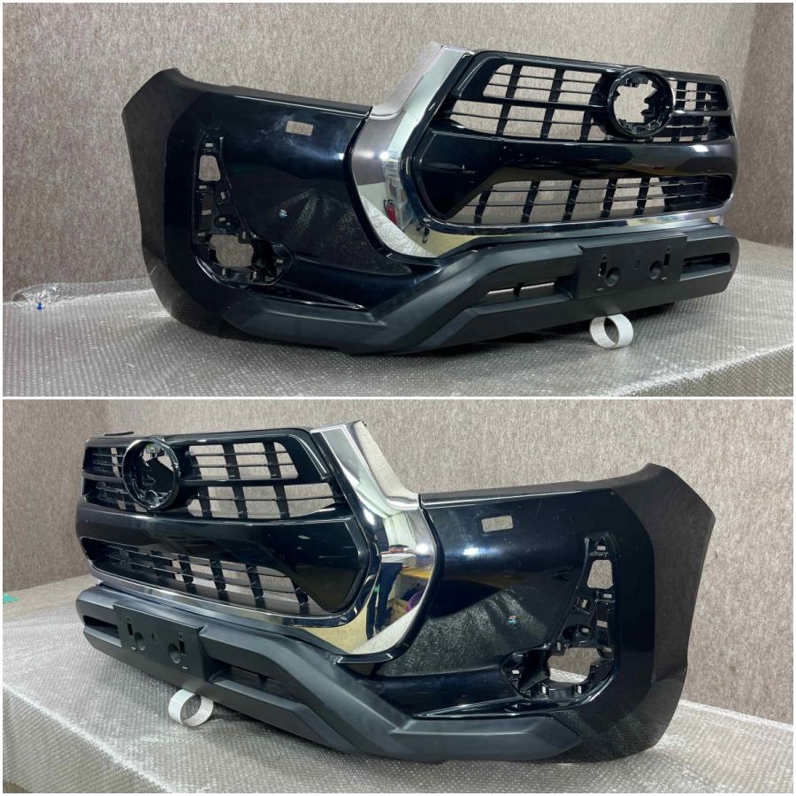【着払い】ハイラックス　フロントバンパー　トヨタ純正 トヨタ ハイラックス GUN125 後期 純正 フロントバンパー 52119-0KJ90
