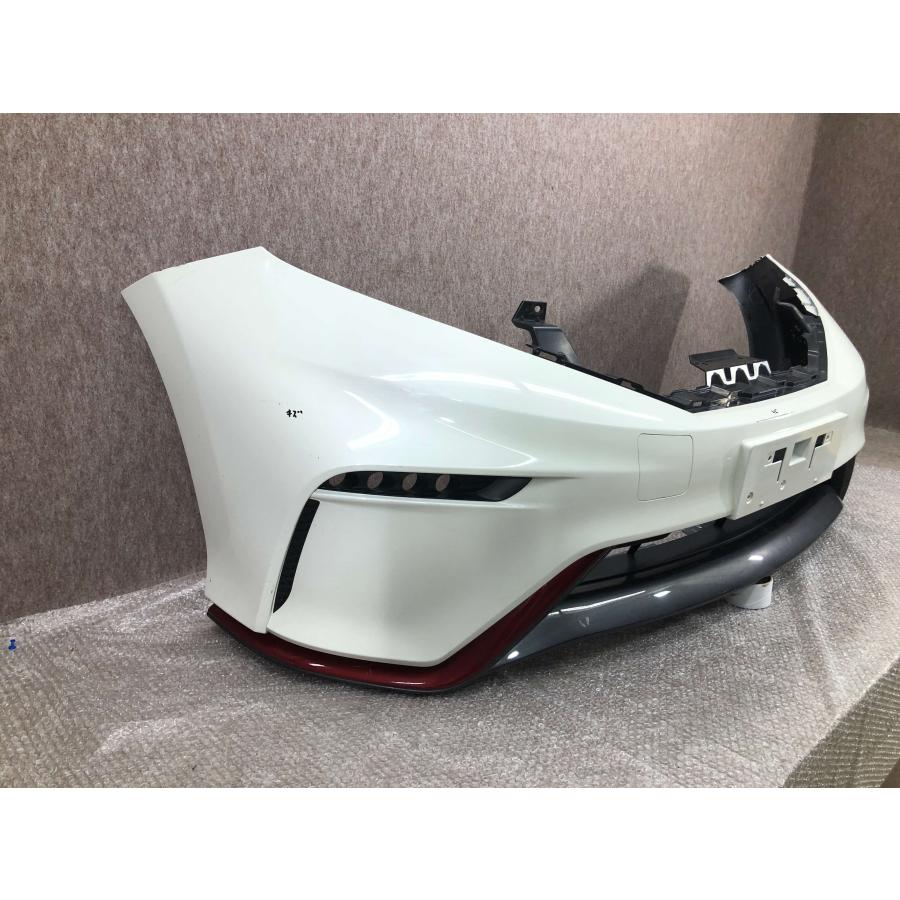 ニスモ ノート E12 前期 純正 フロントバンパー パール白 62012-1A92A