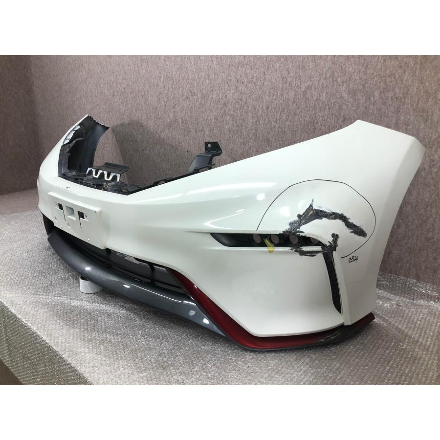 ニスモ ノート E12 前期 純正 フロントバンパー パール白 62012-1A92A