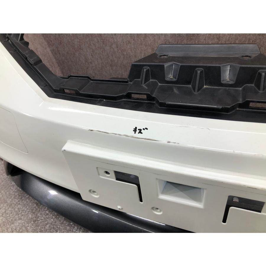 ノート ニスモ E12 前期 純正 フロントバンパー 62012 1A92A ニスモ ノート E12 前期 純正 フロントバンパー パール白 62012-1A92A