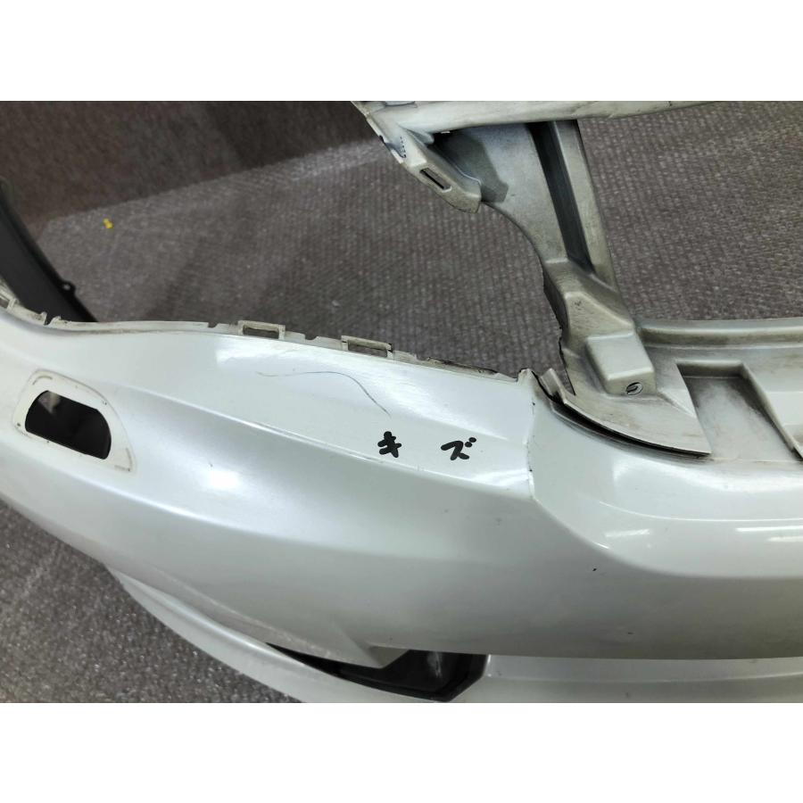 gvb grb ナンバー取付部スムージング加工済　純正後期バンパー インプレッサ GRB GVB 後期 WRX STI 純正フロントバンパー 57704FG111
