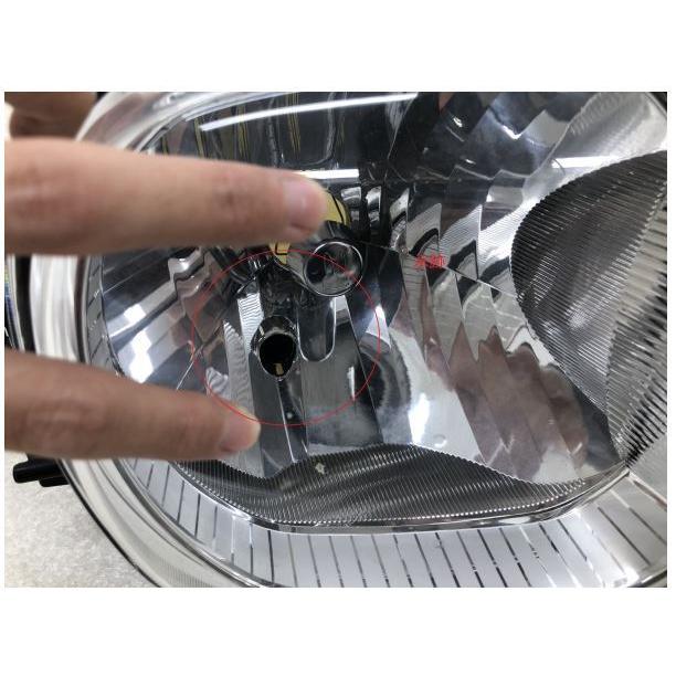 磨き済み ラパン HE22S 純正 右 ヘッドライト ハロゲン LE08H6181