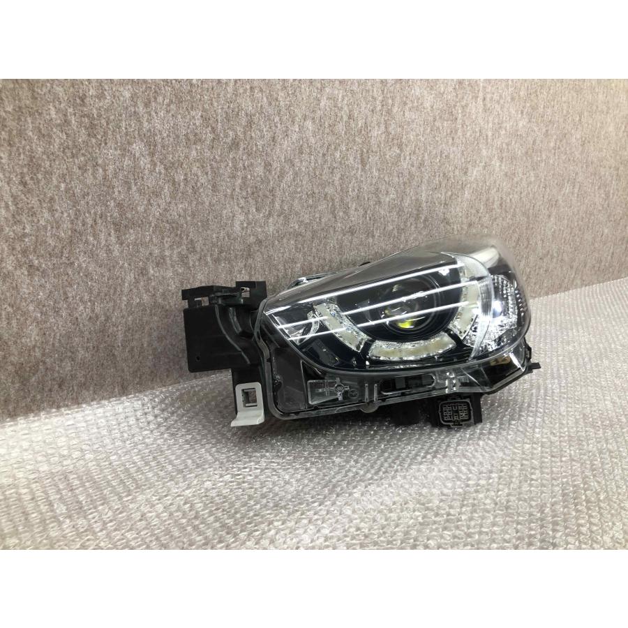 磨き済み マツダ 後期 LED DJLFS デミオ 左 ヘッドライト KOITO 100