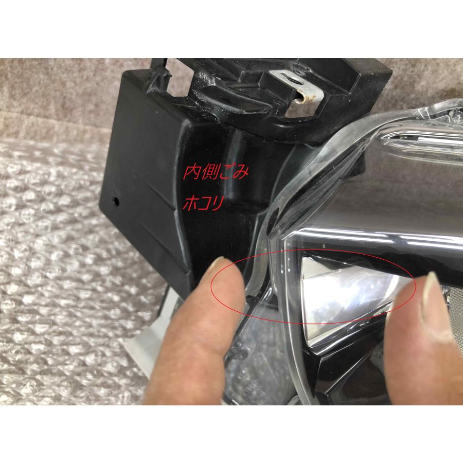 磨き済み マツダ 後期 LED DJLFS デミオ 左 ヘッドライト KOITO 100