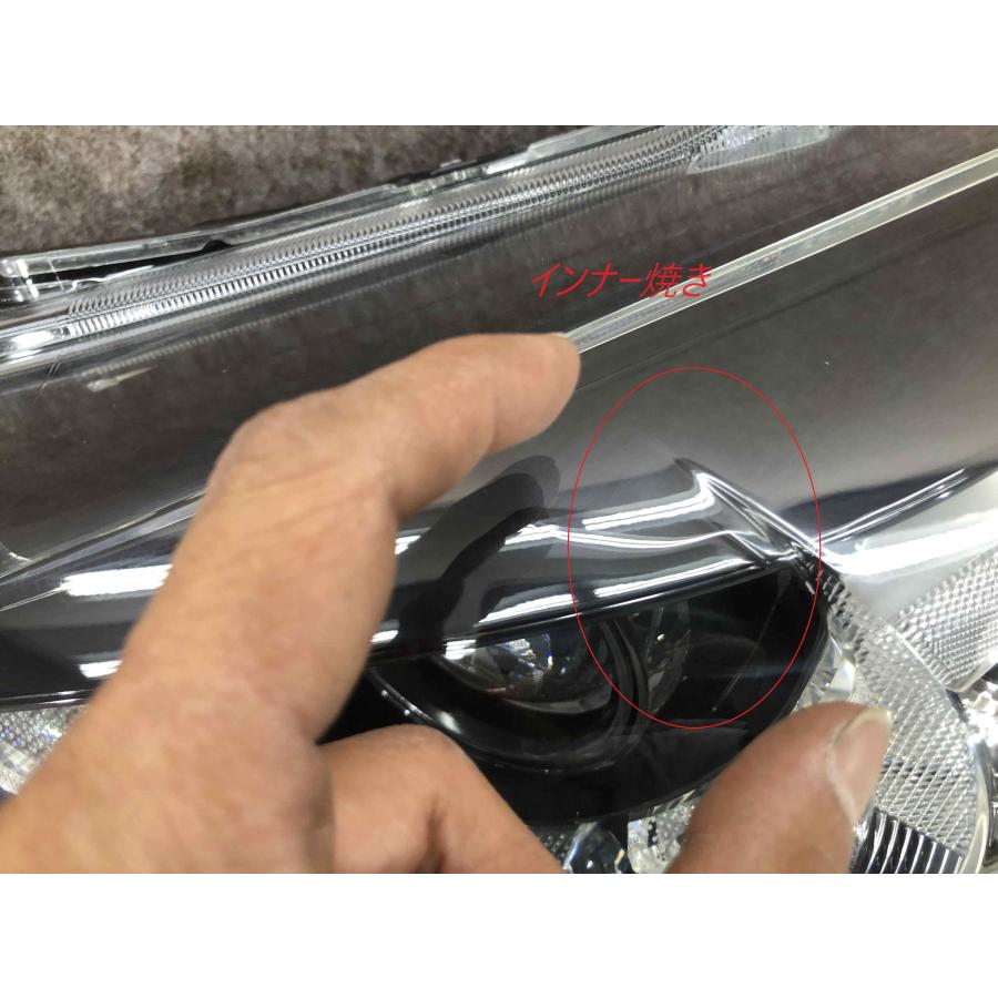 磨き済み マツダ 後期 LED DJLFS デミオ 左 ヘッドライト KOITO 100