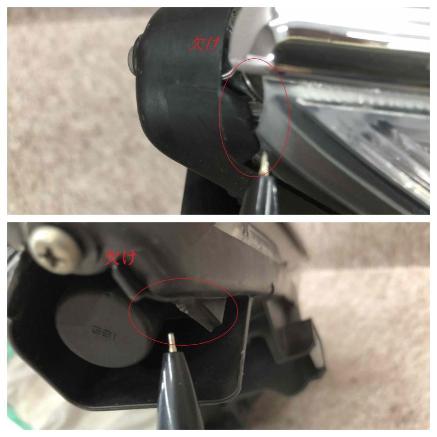 磨き済み トヨタ 後期 HID AVV50 カムリ 右ヘッドライト KOITO 33-185
