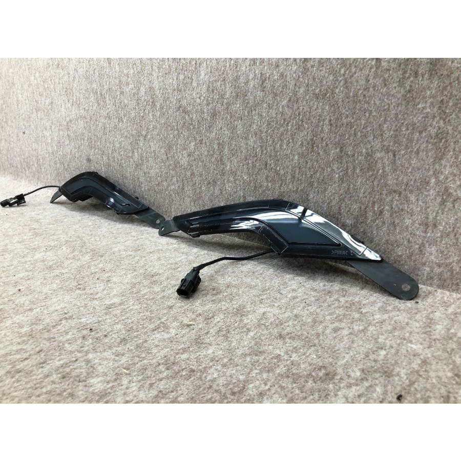 80ハリアー モデリスタ GRAN BLAZE フロントスポイラー 左右LED 美品 磨き済み ハリアー AXUH80 モデリスタ 左右 LED デイライト GRAN