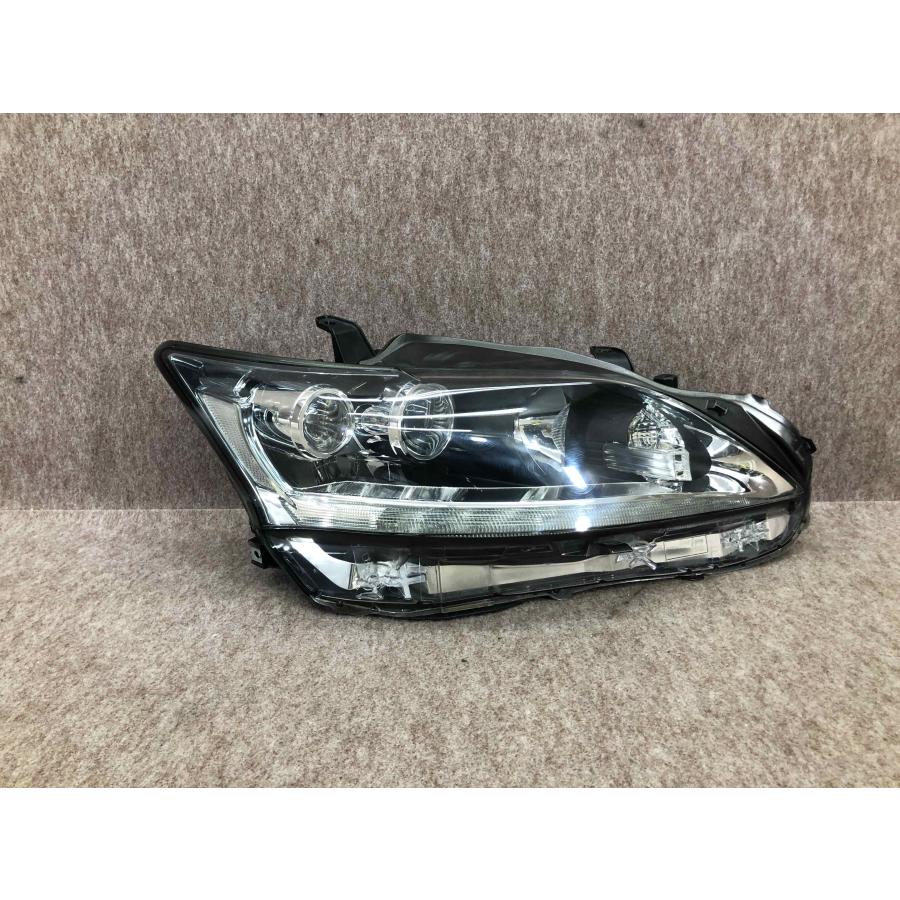 磨き済み レクサス CT200h ZWA10 前期 右 ヘッドライト LED KOITO 76
