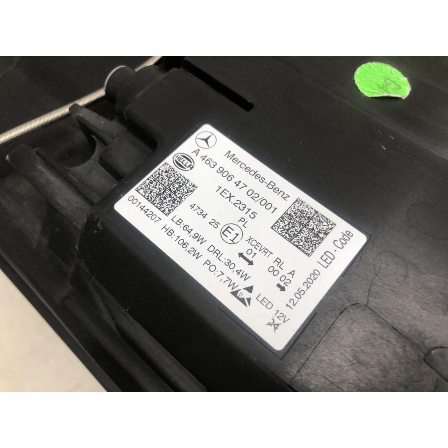 美品 メルセデスベンツ Gクラス ゲレンデ W463 AMG G63 純正 LED 左右