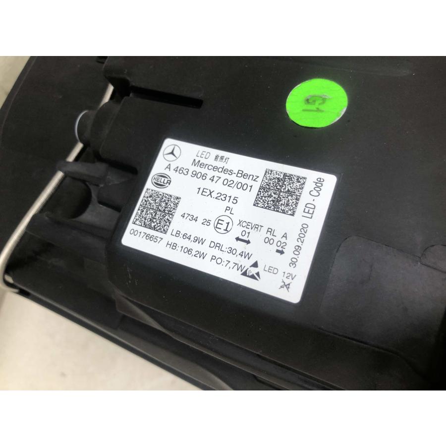 美品 メルセデスベンツ Gクラス ゲレンデ W463 AMG G63 純正 LED 左 