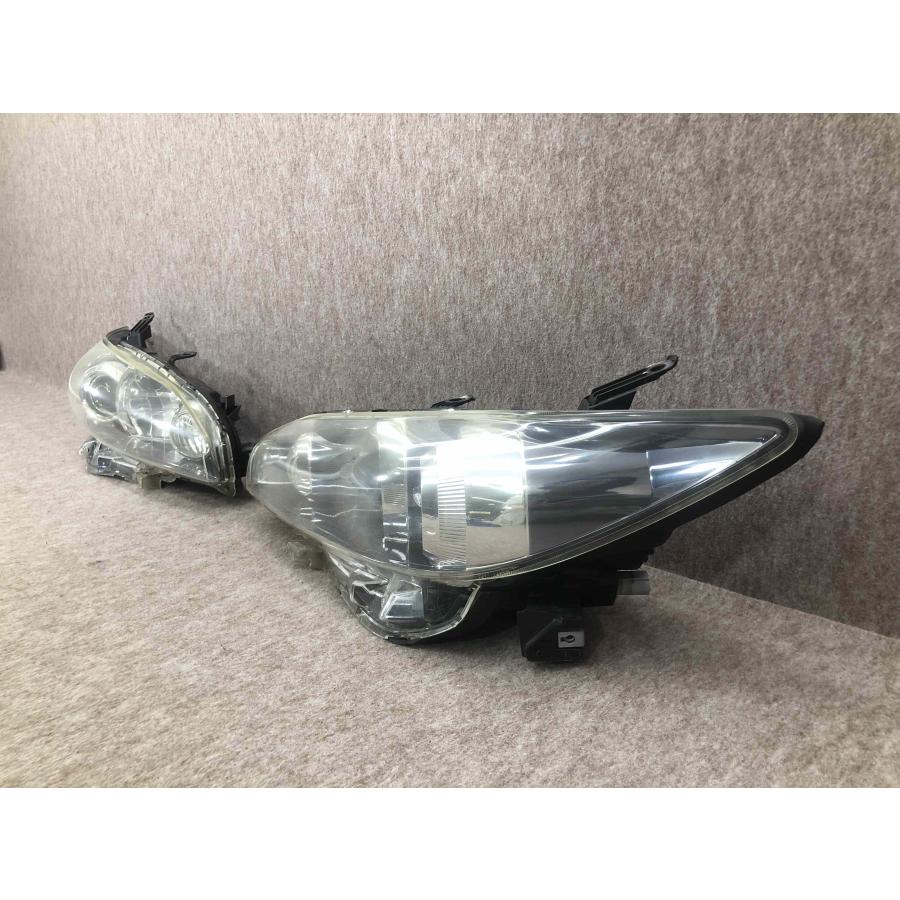 磨き済み トヨタ ウィッシュ 20 ZGE20 後期 純正 左右 ヘッド 磨き済み トヨタ ウィッシュ 20 ZGE20 後期 純正 左右 ヘッド