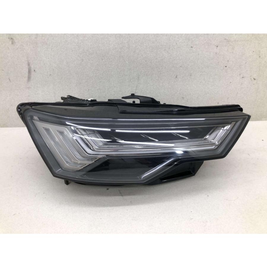 アウディ純正 F2DFBF A6 4A LED 右ライト 4K0941036A 美品 磨き済み アウディ マトリックス A6 ヘッドランプ 右 4K0941036A