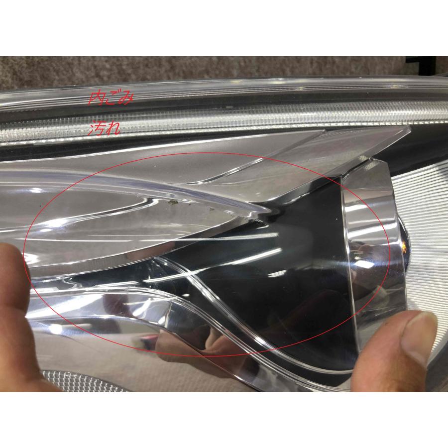 磨き済み プリウスα ZVW40 後期 純正 ヘッドライト 右 LED KOITO 47-65