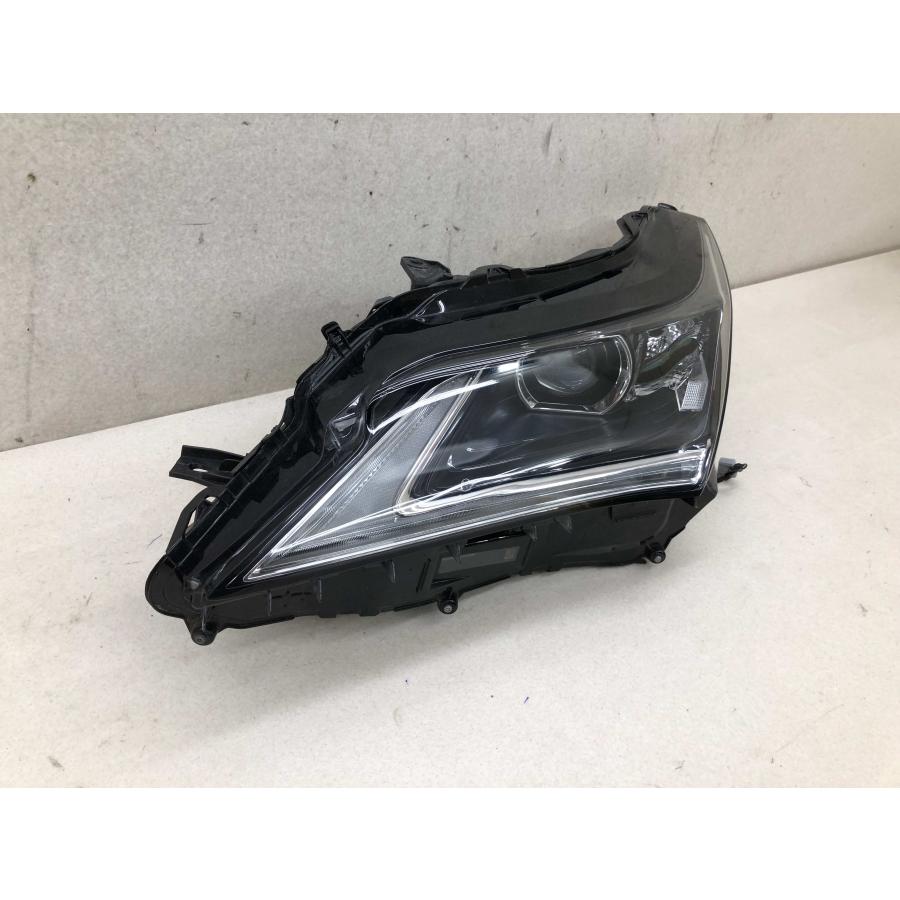 磨き済み 前期 LED AGL20W レクサスRX HV 左ヘッドライト KOITO 48-156