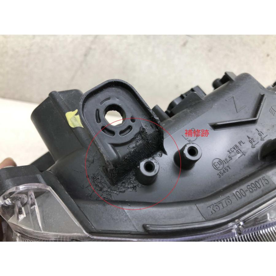 磨き済み LED LA650S タントカスタム 純正 右 ヘッドライト KOITO 100