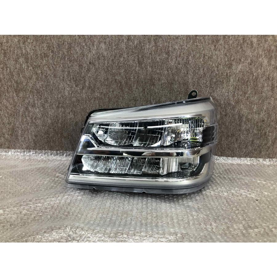 S500P左ヘッドライト 美品 磨き済み ハイゼット S500P 後期 純正 LED ヘッドライト 左