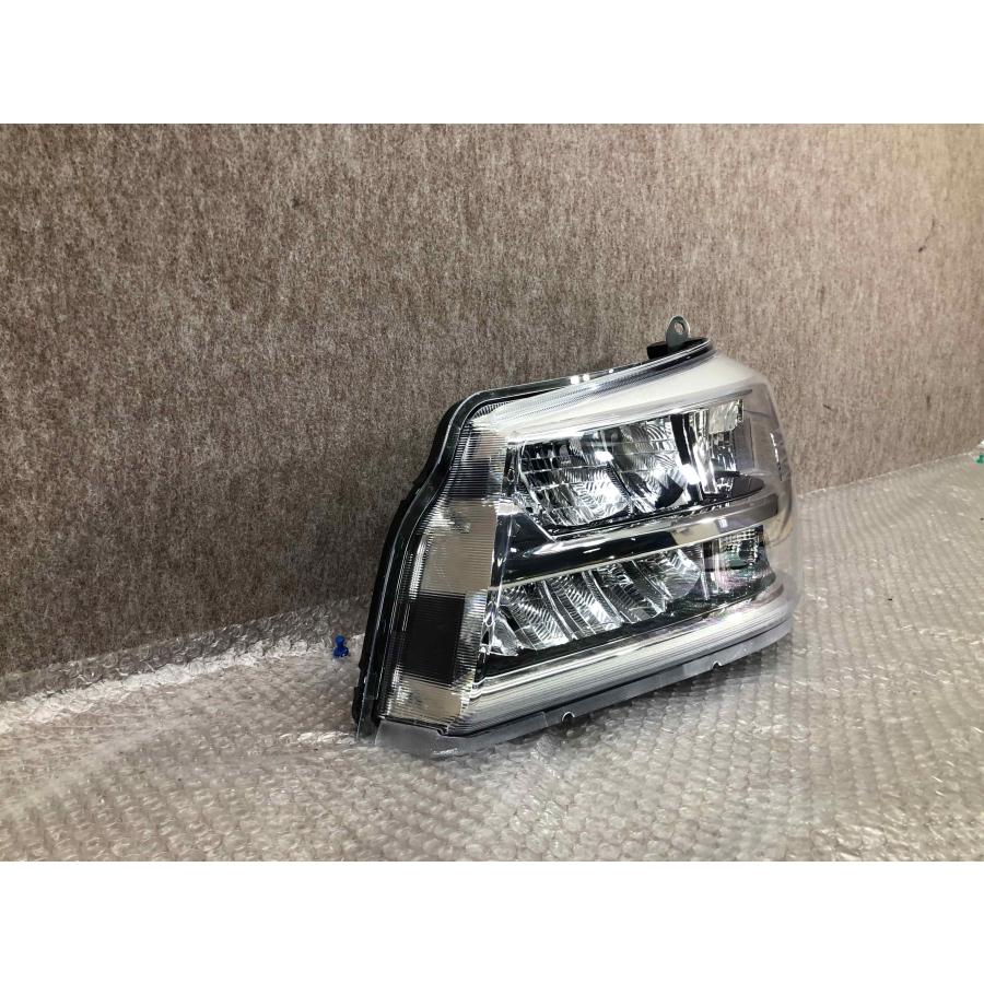 ハイゼットトラック左ヘッドライトS500PS510P後期STANLEYW6847 美品 磨き済み ハイゼット S500P 後期 純正 LED ヘッドライト 左