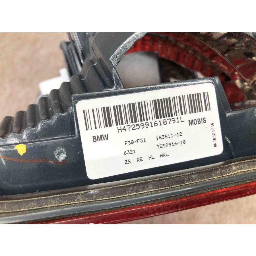 磨き済み 3シリーズ/F30/F31 純正 前期 右テールランプ/ライト/レンズ