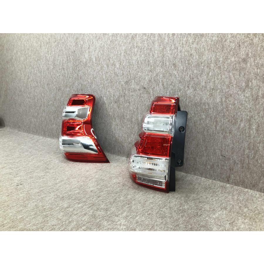 トヨタ 美品 60-195 ランドクルーザープラド150系　テールライト　STANLEY ランドクルーザープラド 左右 60-195 STANLEY 150W TRJ パーツ