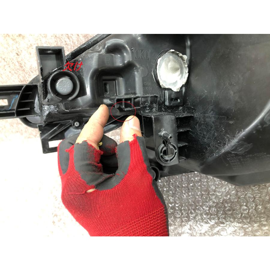 磨き済み 日産 NOTE ノート E12 中期 右ライト 右ヘッドライト LED