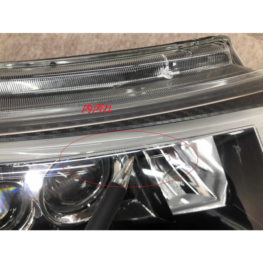 磨き済み ダイハツ LED LA150S ムーヴカスタム 右 ヘッドライト KOITO