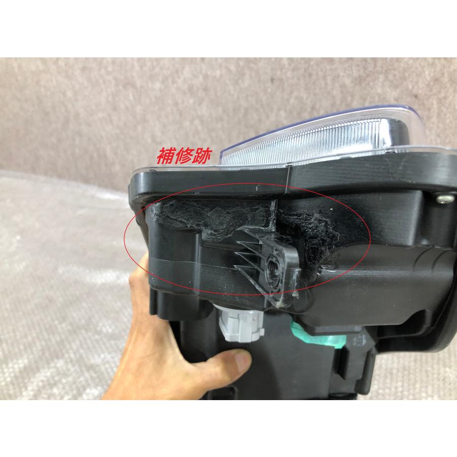 レンズ美品 磨き済み ルークス 後期 右 ヘッドライト X/S B44A LED