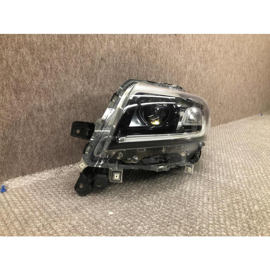 美品　スペーシア　カスタム　ヘッドライト 左　前期　後期　mk53s 純正 レンズ美品 磨き済み スズキ スペーシアカスタム MK53S 純正 左 ヘッド