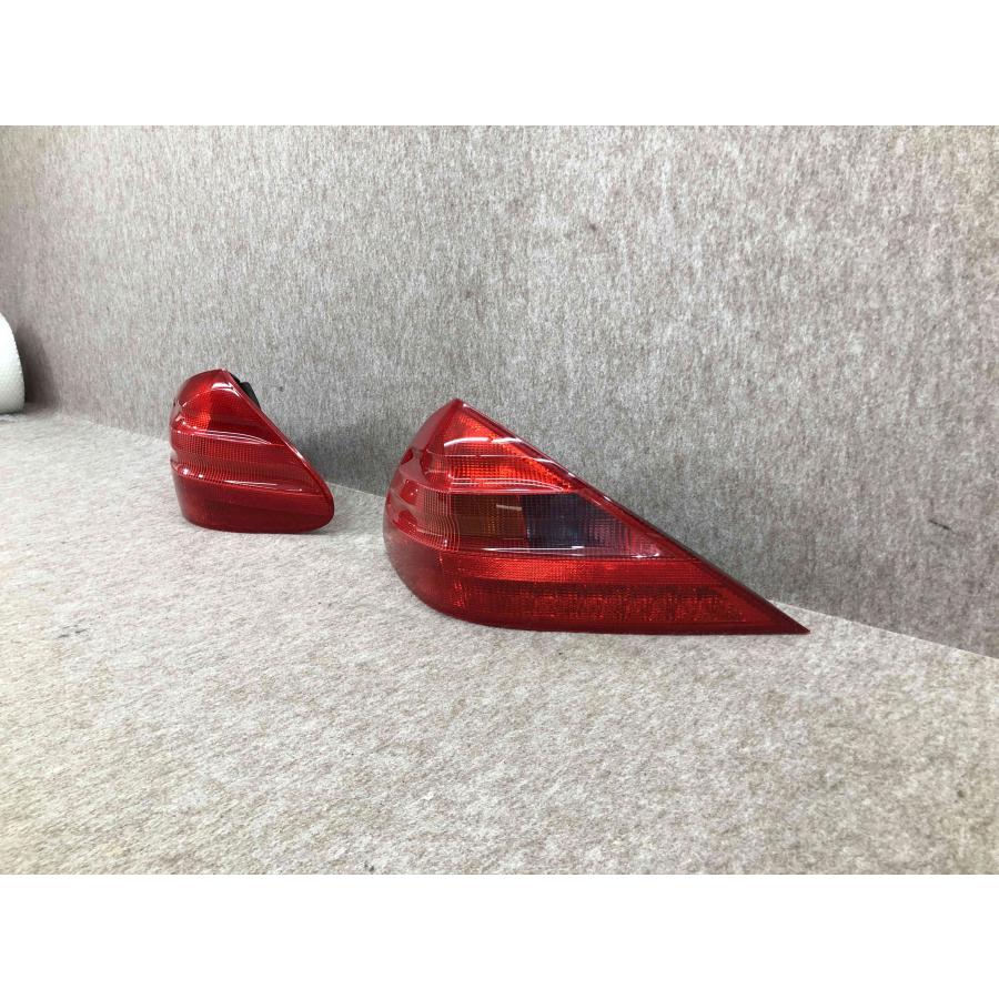 レンズ飛び石キズあり ベンツ SL350 R230 左右テールランプ テール