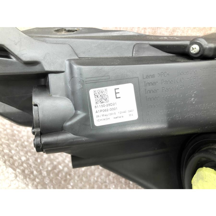 磨き済み ノア エスクァイア 80 前期 純正 LED ヘッドライト 左 ヘッド