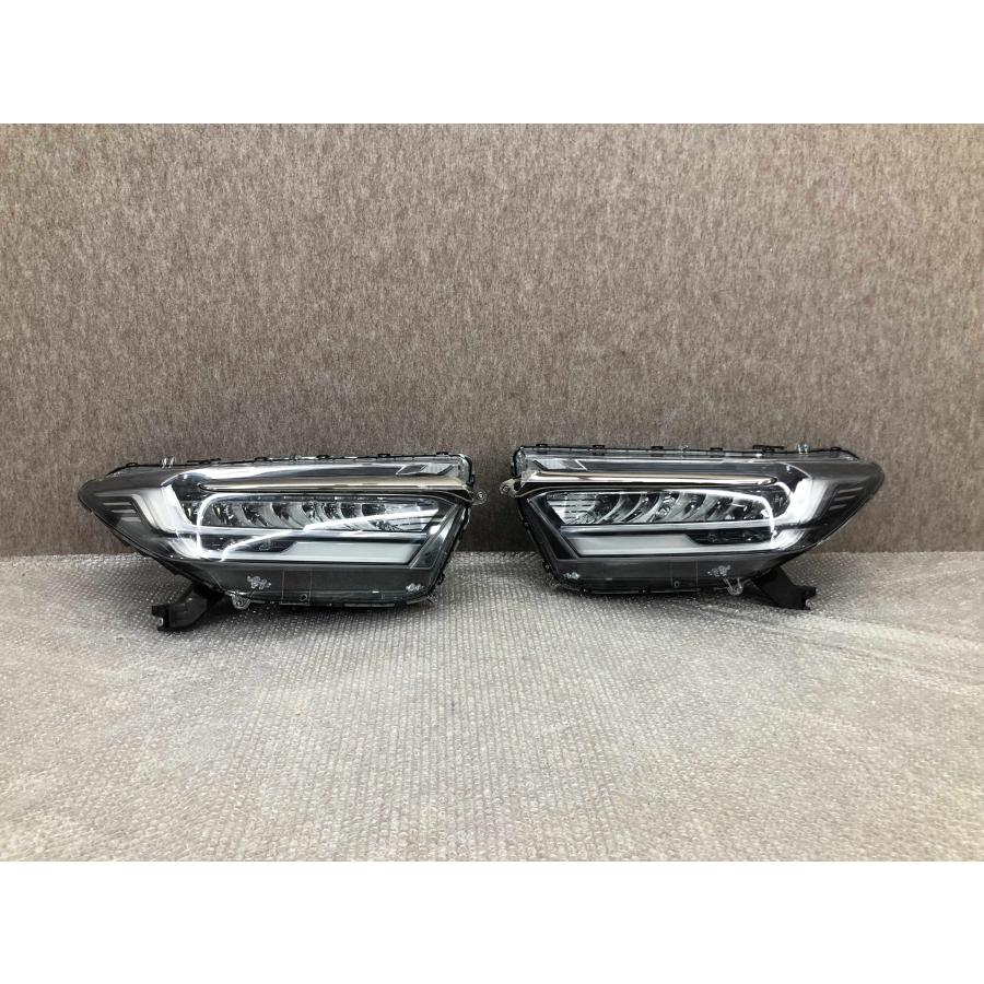 レンズ美品 磨き済み オデッセイ RC1 後期 純正 左右 ヘッドライト LED