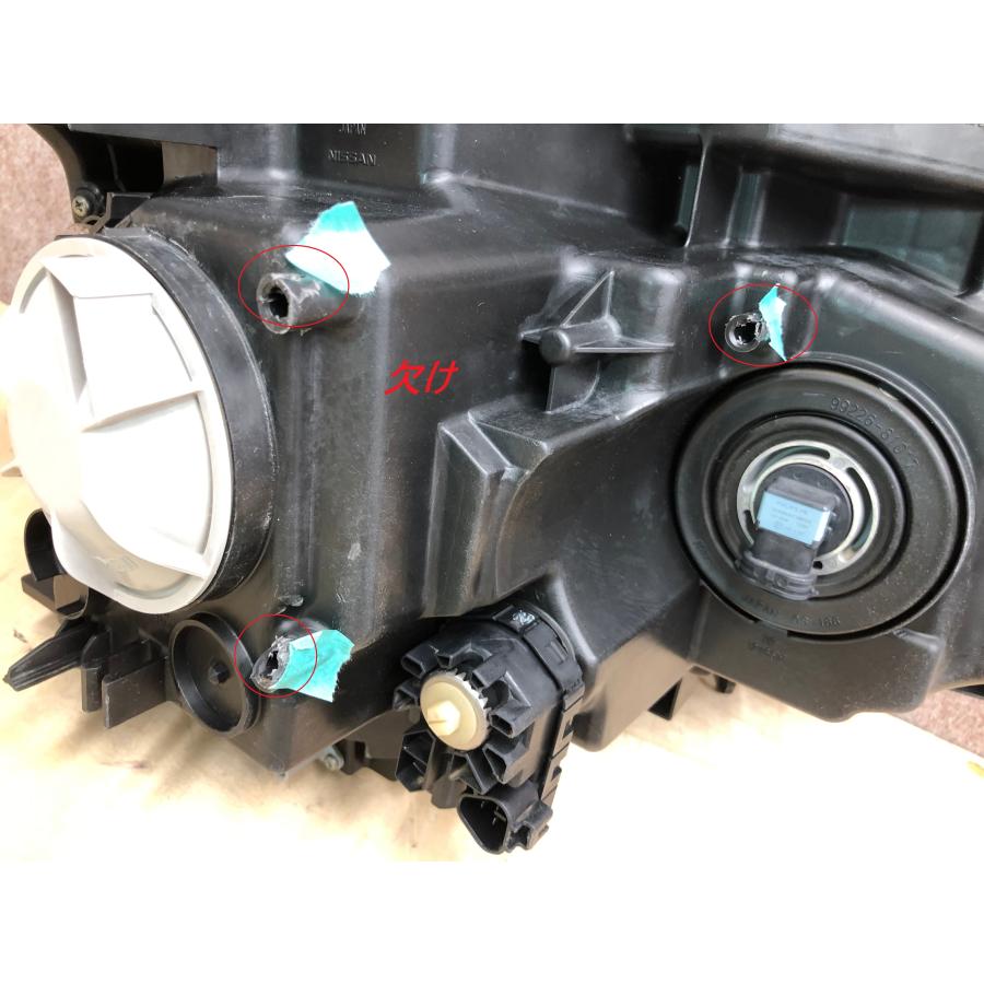 磨き済み エルグランド TE52 キセノン HID 左右ヘッドライト KOITO 100
