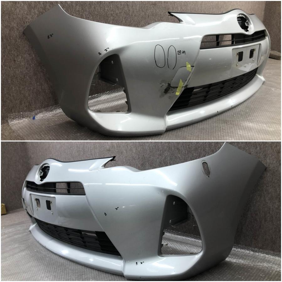 トヨタ アクア NHP10フロントバンパー　純正 トヨタ アクア NHP10 前期 純正 フロントバンパー 52119-52620 グリル