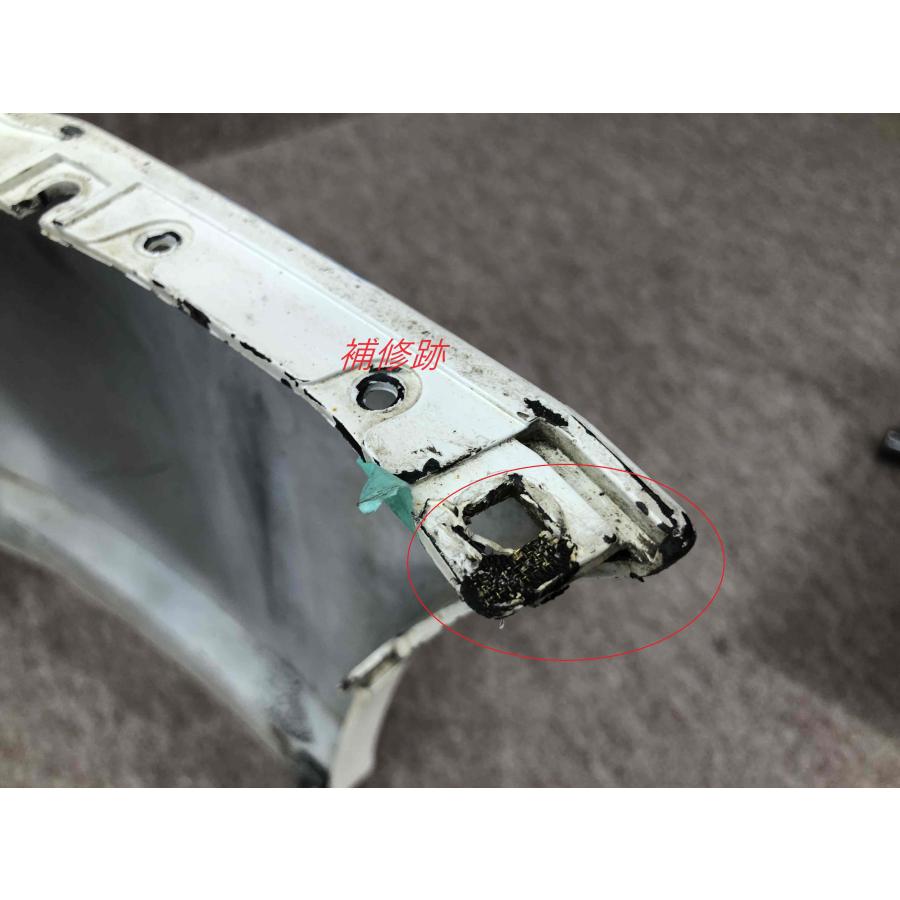ランエボ9　純正フロントスポイラー ランサーエボリューション 9 CT9A 純正 フロントバンパー 6400A367 白