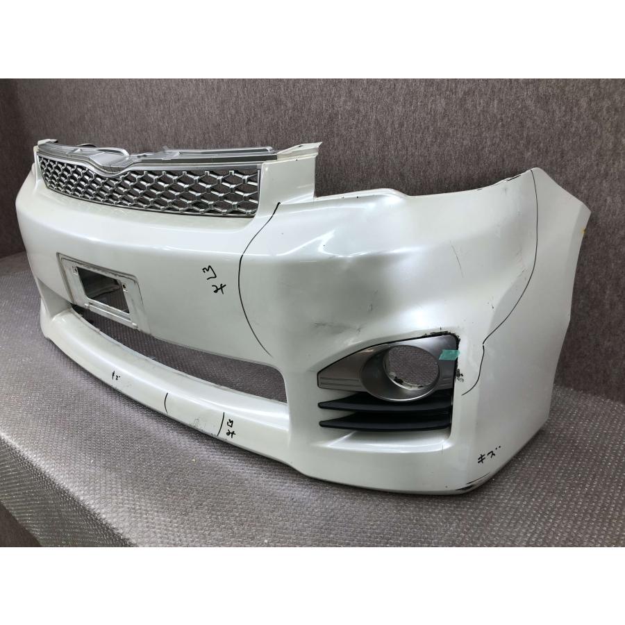 ヴォクシー DBA-ZRR70W フロントバンパー　ZS 煌　後期　引き取り限定 ヴォクシー 70系 後期 Z・ZSグレード フロントバンパースポイラー 塗装