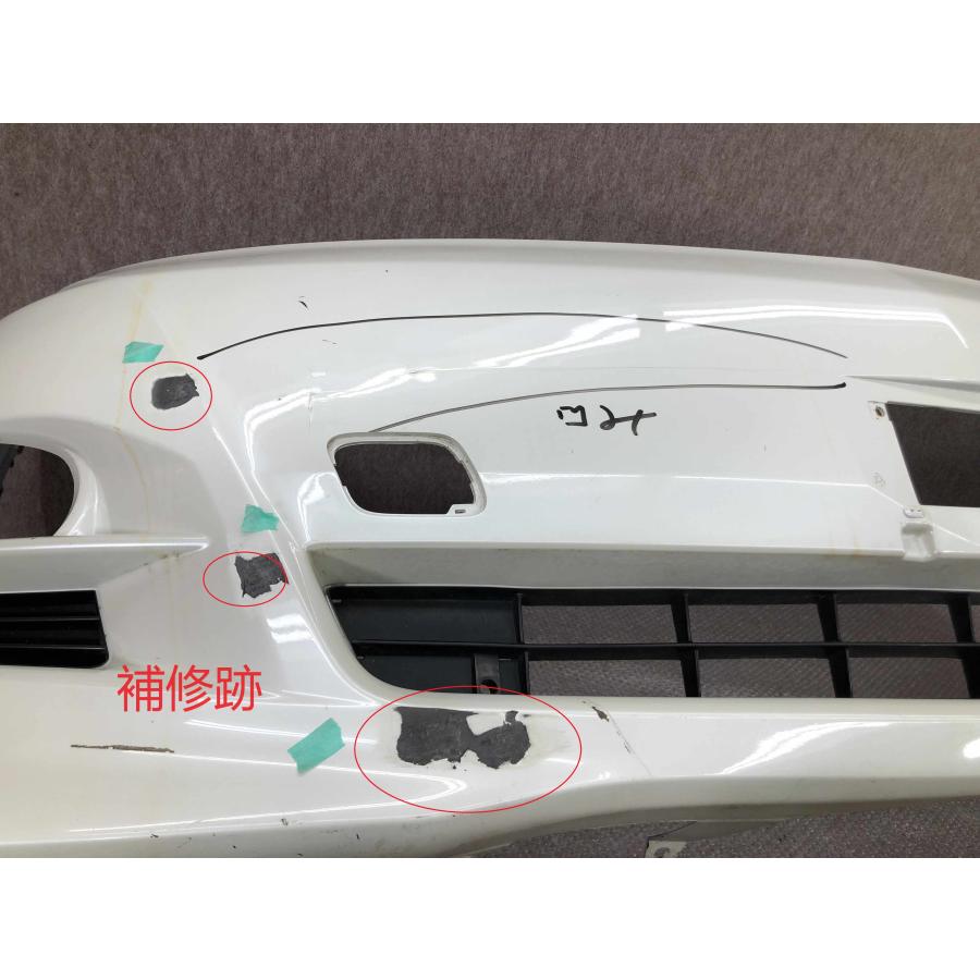純正フロントバンパー フォグランプ付 アルファード10系後期 トヨタ アルファード 10 AS MS ANH10W MNH10W 後期 純正