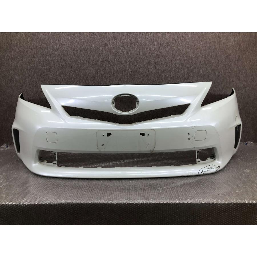 トヨタ プリウスα 40系 ZVW40W/ZVW41W 純正 フロントバンパー 52119 