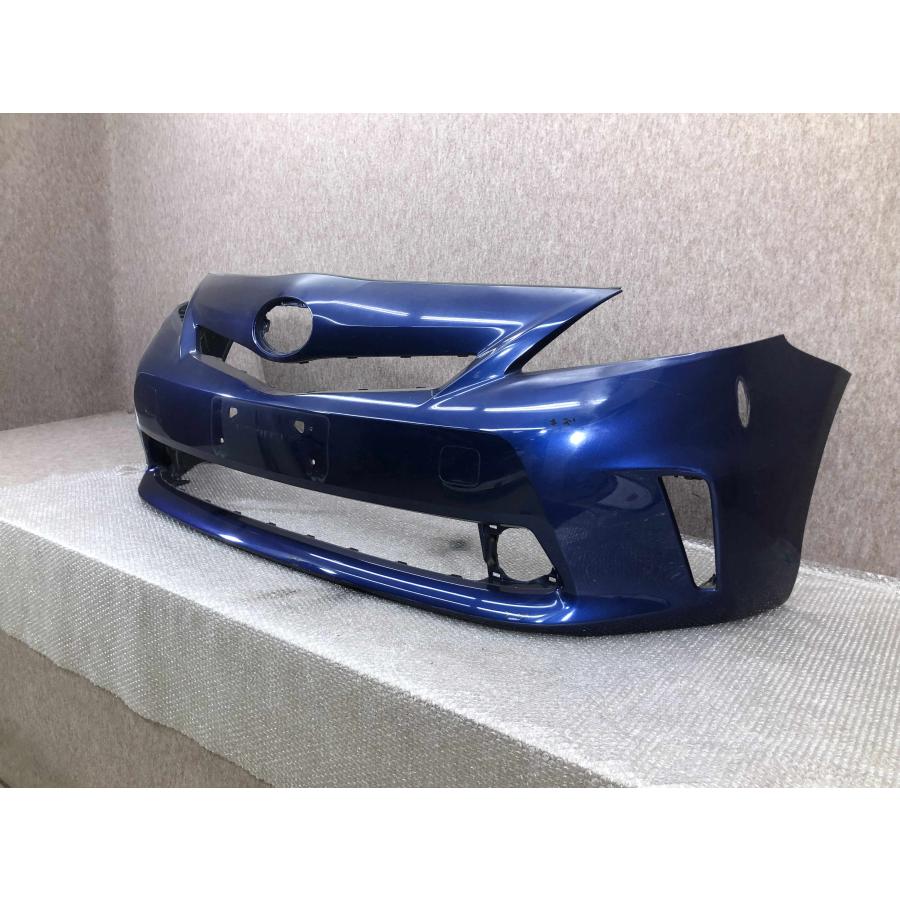 トヨタ純正プリウスα フロント バンパー プリウスα/プリウスアルファ(ZVW40W/ZVW41W)前期 純正フロントバンパー