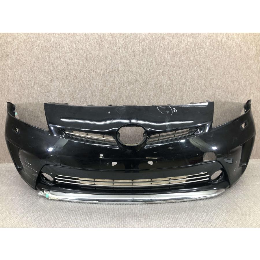 ZVW30 後期 プリウス 純正フロントバンパー PRIUS 青 52119-47510