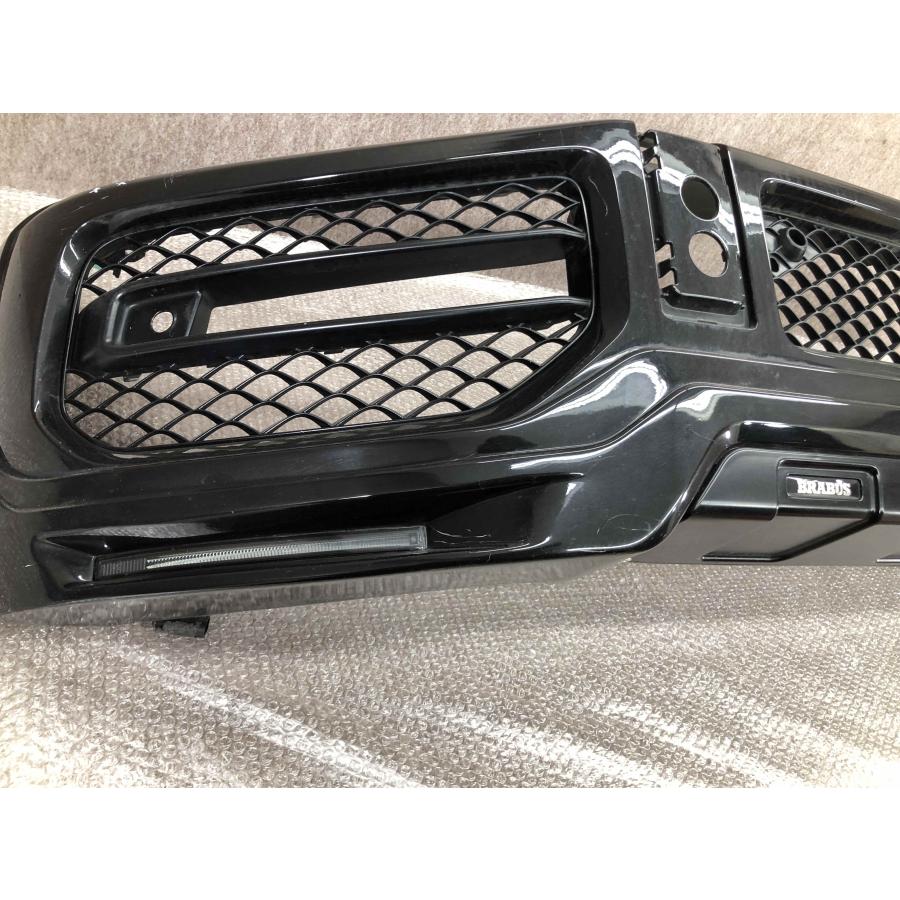 W463 Gクラス 純正 フロントバンパーコーナー 右（運転席側）欠けなし ベンツ Gクラス W463 後期 純正 フロントバンパー BRABUSスポイラー