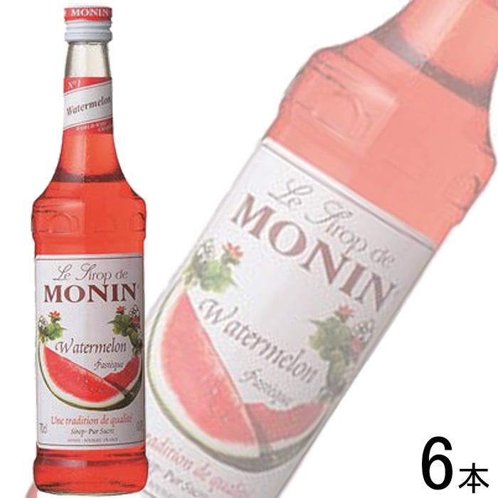 MONIN（モナン） 6本／ 日仏貿易 ウォーターメロン・シロップ 瓶 700ml