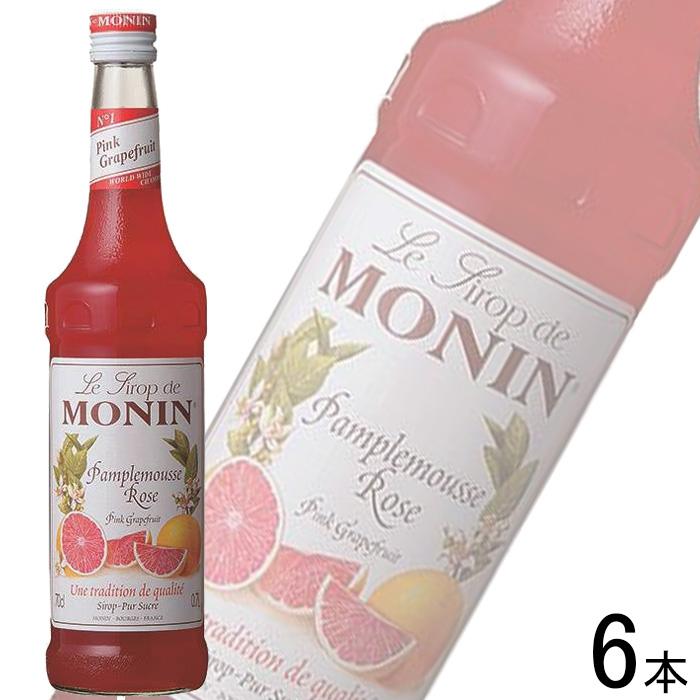 MONIN（モナン） 6本／ 日仏貿易 フレーバーシロップ ピンク