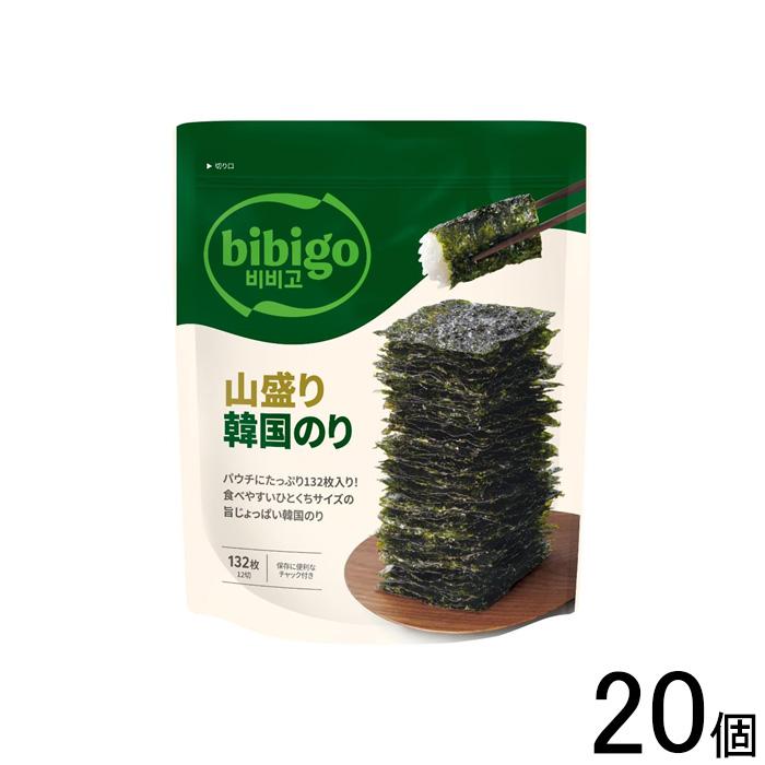 のりのり bibigo CJ FOODS JAPAN 山盛り韓国のり 12切132枚×20個 ビビゴ : オー