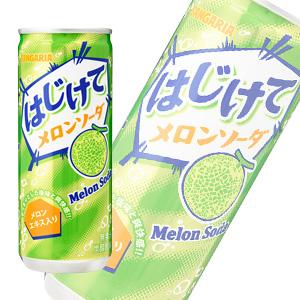 サンガリア（SANGARIA） はじけてメロンソーダ 缶 250g×30本入 ／飲料