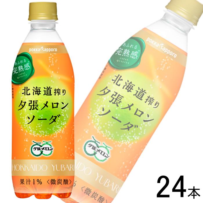 pokka sapporo（ポッカサッポロ） 北海道搾り夕張メロンソーダ PET