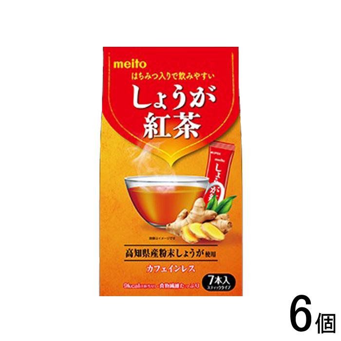 meito しょうが紅茶 7本入×6個 生姜紅茶 カフェインレス : オーナイン