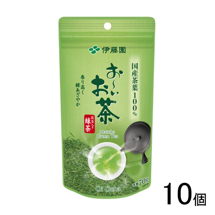 伊藤園 おーいお茶 抹茶入り緑茶 10袋 お〜いお茶 伊藤園 抹茶入り緑茶 70g×10個 おーいお茶 : オーナイン
